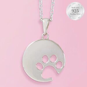 Paw Necklace - 925 Sterling Silver Charmed Aroma 2020